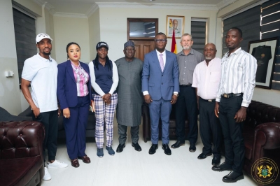 Sports Minister Meets PGA Ghana In Accra