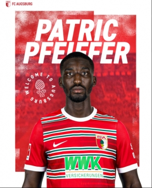 Patrick Pfeiffer looking forward to new chapter of career after signing for Augsburg