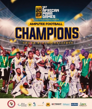 African Para Games 2023: Ghana Amputee Football team crowned champions after win over Morocco
