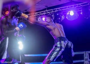 Faisal Abubakar defeats Emmanuel Aryee to defend National Super Lightweight Title on Adinkrahene Boxing Night