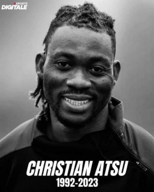 CAF mourns the tragic passing of Christian Atsu