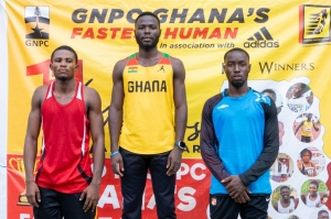 Edwin Gadayi and Janet Mensah Rule 2024 GNPC Ghana Fastest Human - Tamale Open Meet