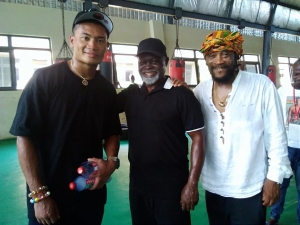 Andy Hiraoka Cudjoe thrills fans at Bukom Boxing Arena