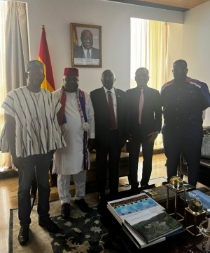 Dr. Tedam and partners call on Vice President Bawumia