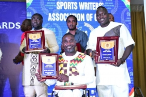 GOC president commends SWAG for keeping the awards alive.