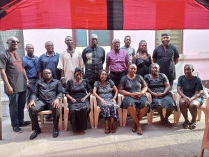 Ghana Olympic Committee board mourns with family of late Judo President Emmanuel Tetteh