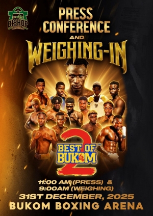 All Set For An Exciting Best Of Bukom 2 By Bishop Boxing Promotions On January 1