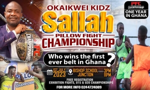 Okaikwei Kidz Pillow Fight Championship To Celebrate 2023 Sallah Festival