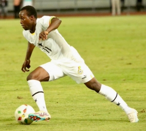 Osman Bukari scores to earn a draw for Ghana against Angola in Luanda in 2023 Afcon qualifiers