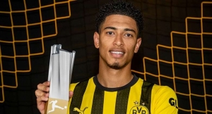 Jude Bellingham: Borussia Dortmund midfielder named Bundesliga player of the season