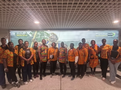 Mamfe Methodist Girls SHS Shine At 2025 Africa Tug Of War Championship In South Africa With 5 Medals