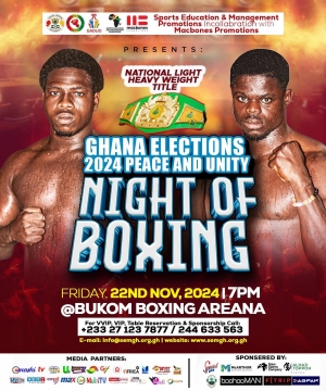 Seth ‘Freezy Macbones’ Gyimah To Fight David Okai For National Light Heavyweight Title On SEM Bill