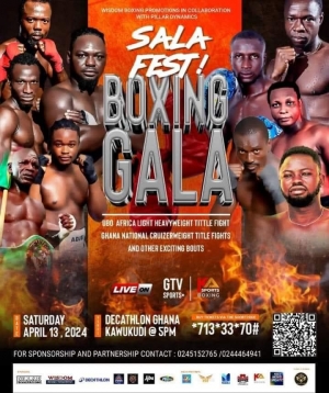 Wisdom Boxing Promotions presents Salafest Boxing Gala ‘Return of the Beast’At Decathlon, Kawukudi, Accra