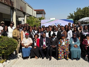 President of AWISA Mrs. Joyce Mahama attends Regional Congress in Namibia
