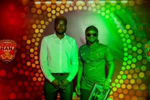 Joseph Agbeko introduces Boxer Benedict Baddoo