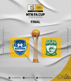 Bofoakwa Tano faces Nsoatreman in 2024 MTN FA Cup Final