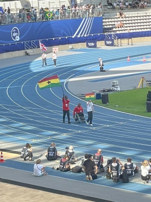 Ghana at Paris 2023 WPA World Championship