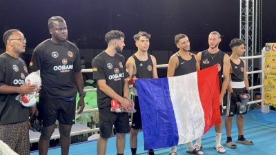 Black Bombers Dominate Boxing Club Drouias Of France In Amateur Boxing Challenge