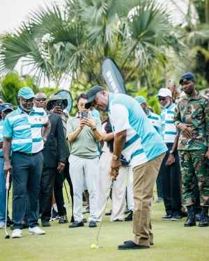President Mahama Graces 4th FNB Head of State Invitational Golf Tournament at Achimota