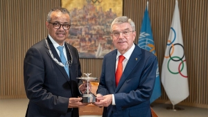 Olympic Order awarded to WHO Director-General Tedros Ghebreyesus