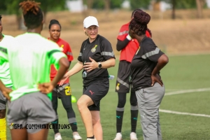 Black Queens' new head coach Nora Hauptle happy with progress made so far