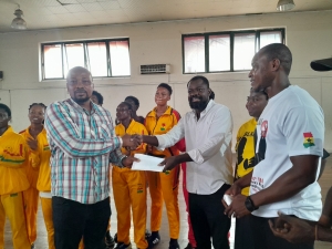 Black Hitters get motivation from Alhaji Pangasur and Freight Consult ahead of WWC in Nis, Serbia