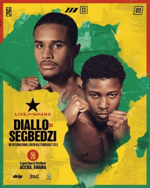Sampson Segbedzi for IBF International Junior Middleweight Title