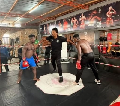 Derrick Macaire conducts MMA and Muay Thai courses in Togo
