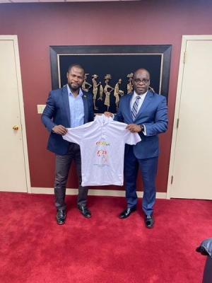 Permanent Representative of Ghana to the UN endorses Ghana 2023 - African Fencing Championship