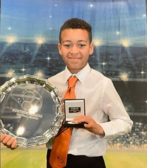 Twasam wins Northumberland Football League Player of Year
