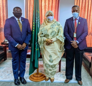 GOC President meets African Union official to discuss 2023 African Games plans