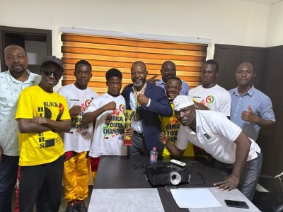 Alhaji Abdullai Pangusur of Freight Consult (Your Total Logistics) Donates Ghc 10000 To Golden Black Rockets