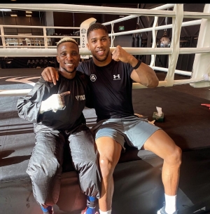 Team Joshua Seunzy Wahab Gets Inspiration From Heavyweight Champion Anthony Joshua in Riyadh