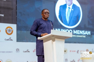 Ben Nunoo Mensah, Keynote Address @ 2023 Afro Sports Summit in Accra International Conference Center