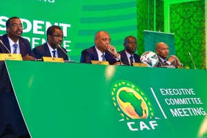 New CAF Executive Committee maiden meeting in Accra on April 26