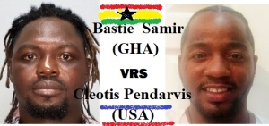 Bastie Samir fights Cleotis Pendarvis in the USA on July 28