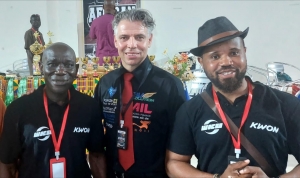 WKU President Klaus Nonnemacher commends Ghanaians for interest in Martial Arts And Combat Sport