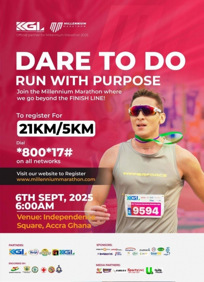 KGL Millennium Marathon- 10th Edition hits Accra on Saturday, September 6
