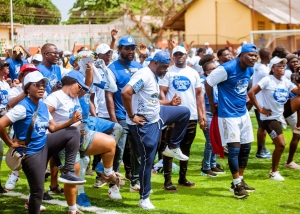 Former Footballers Commend Henry Owoo For Establishing Annual Cartel Charity Health Walk