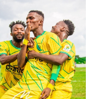 Abednego Tetteh - rejected by Accra Hearts of Oak, now leading scorer in GPL at Bibiani Gold Stars