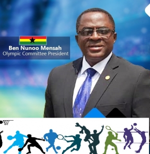 Journalists, Athletes And Federation Heads Backing Re-Election of Ben Nunoo Mensah As GOC President