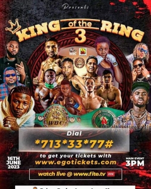 King of the Ring 3 - Super-Packed International Boxing Event Set On June 16
