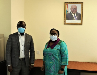GFA President calls on CEO of National Health Insurance Authority