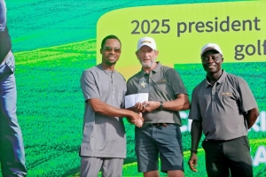 Hawah Brito, Vincent Torgah and Tang Bin win big at Giti Tyres President Putter Tournament at Sakumono