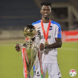Samuel Ofori Wins first career trophy (Tajikstan Super Cup) With Ravshan Kulob