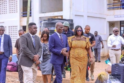 Minister for Education visits and assures students of Labone SHS