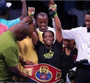 Abigail Quartey becomes Ghana&#039;s first-ever female world boxing champion
