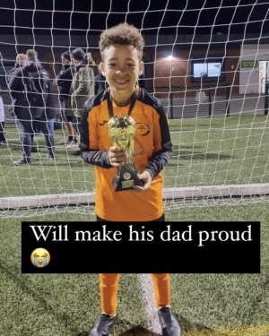 Christian Atsu&rsquo;s Son, Joshua Atsupie Wins U9 League Cup To Honor His Father