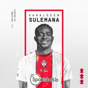 Kamaldeen Sulemana signs for Southampton