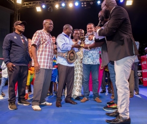WBC Cares and Wisdom Boxing Gym honours Professor Azumah Nelson